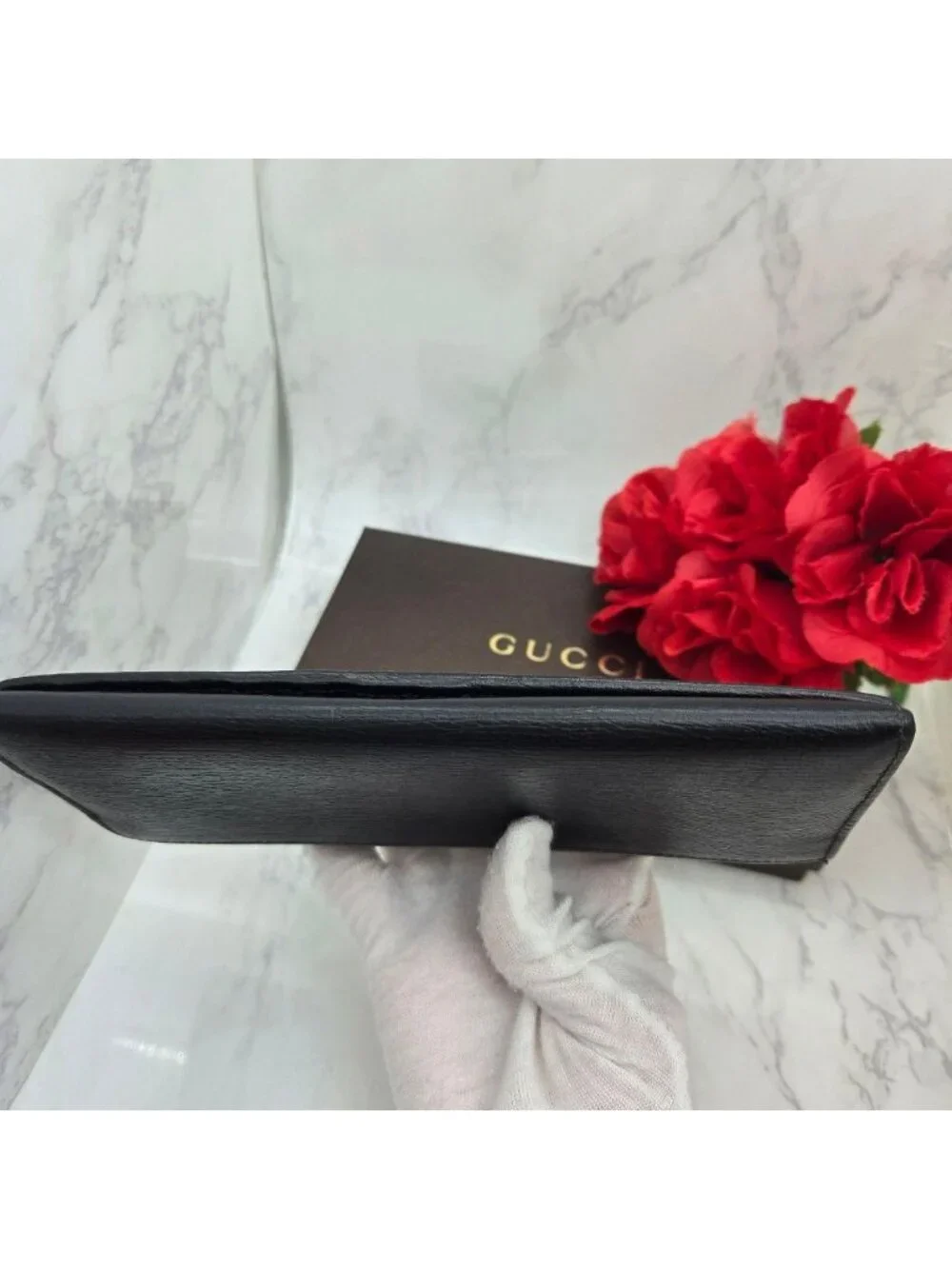 Gucci Wallet Belt Black